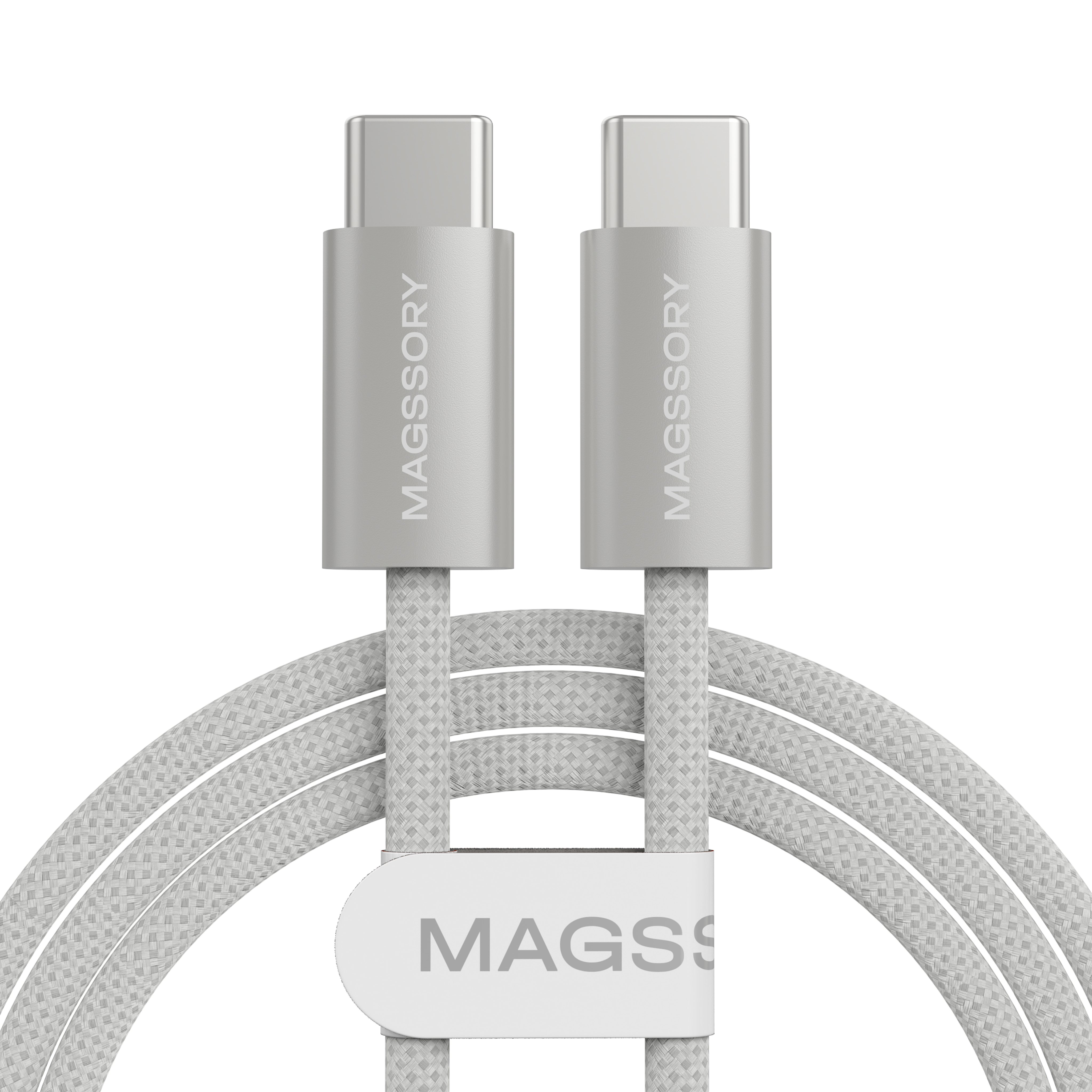 Кабель Magssory Line C 60W USB-C, 1,5 м White, Белый — CBL002 w 1